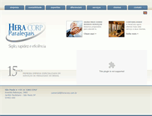 Tablet Screenshot of heracorp.com.br